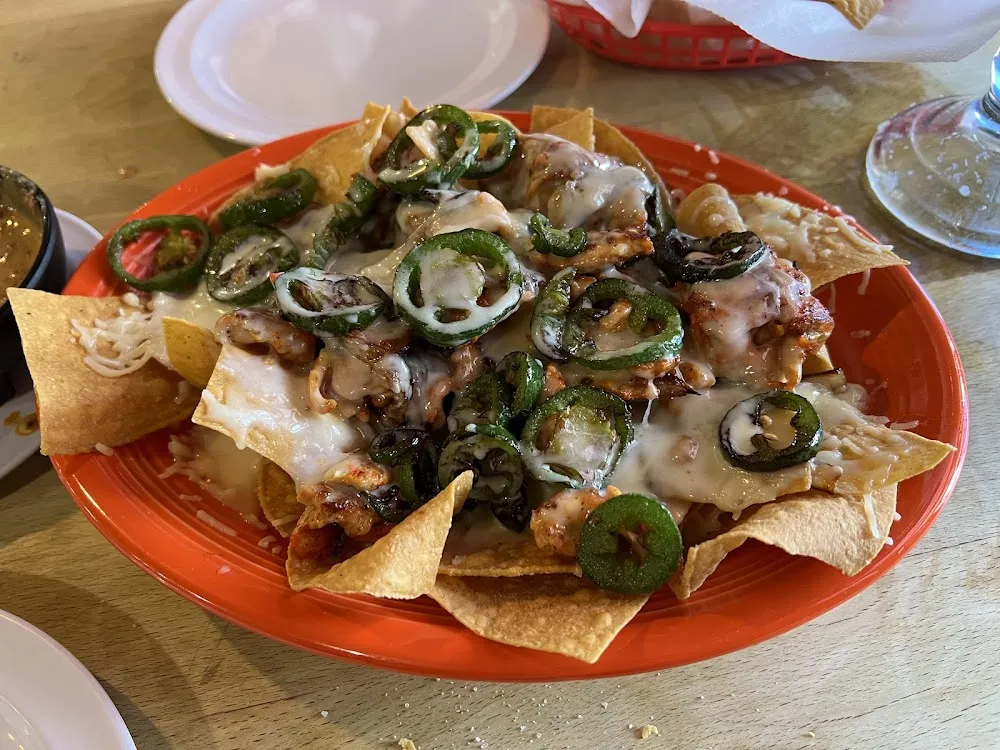 Chicken Fajita Nachos with Jalapeño